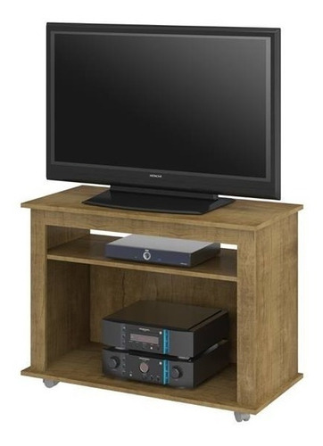 Rack Mueble Tv Con Ruedas 90x39x68