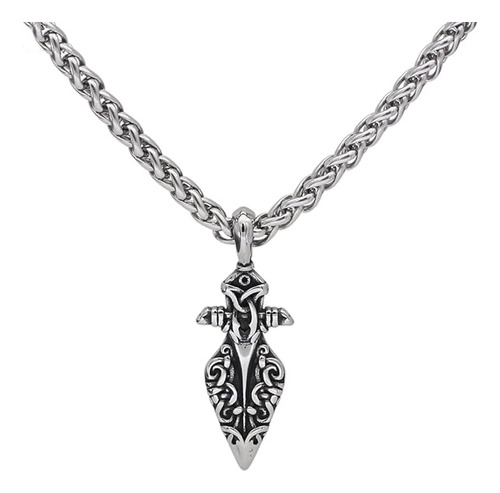 Collar Vikingo De Odin Spear Gungnir Para  Con S Mbolo