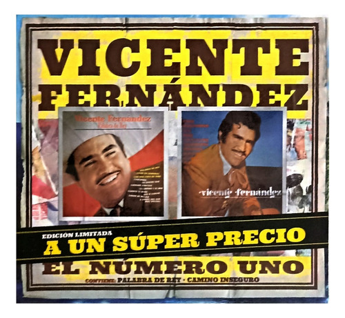 Vicente Fernandez Palabra De Rey / Camino Inseguro 2 Cd's 