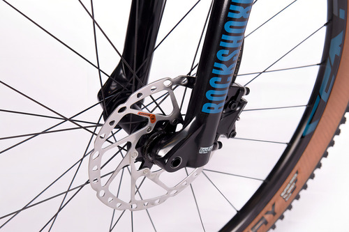 Bicicleta Sense Impact Race 2023 Sram Gx Eagle 12v RockShox Cor Cinza/Aqua Tam. M(17")