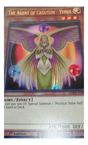 The Agent Of Creation - Venus Yu-gi-oh! Original Konami