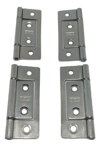 Bisagra Puerta Mini Omega 2   Zinzado X 12 Pares - Bo-10z