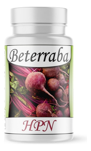 Beterraba (beta Vulgaris) 60 Cápsulas De 500 Mg 1 Pote