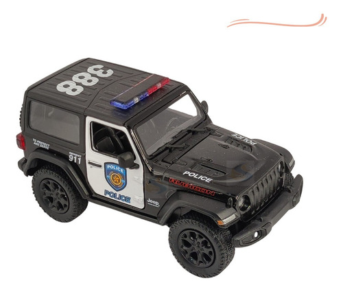 Carrinho De Ferro Miniatura Jeep Polícia Bombeiro Metal Fric