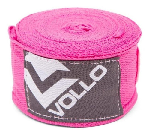 Bandagem Elástica Treino Boxe/muay Thai Luta Vollo Rosa