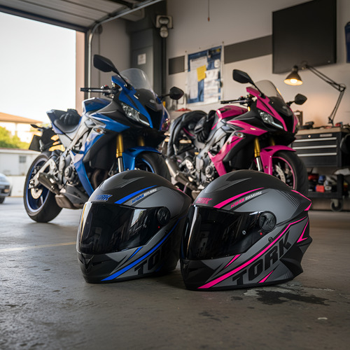 Kit Capacete Pro Tork R8 Liberty 2 Unidades Viseira Escura
