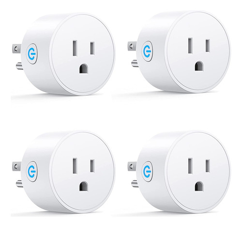 Enchufe Inteligente Wifi Plug Para Alexa Google Home 4pz