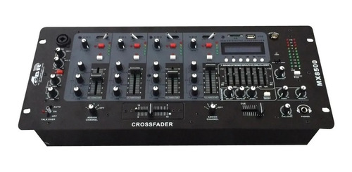 Consola Mixer Dj Gbr Mx-8500 Mp3 Usb Ecualizador 5 Canales