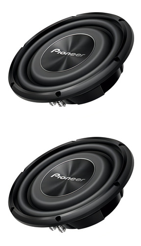 Par De Sub Woofer Slim Pioneer 12p 400w Rms Ts-a3000ls4