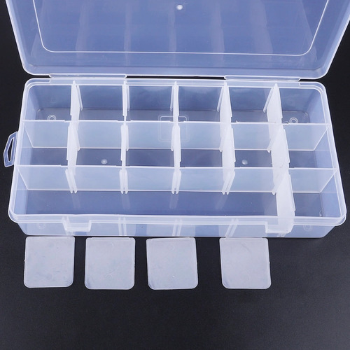 Imagen 8 de 10 de Set X 2 Caja 18 Divisiones Armado Bijouterie Joyas Collares