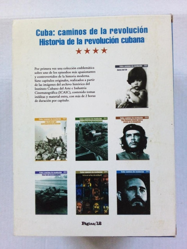 Imagen 3 de 3 de Cuba Caminos De La Revolución - Box Set 7 Dvd