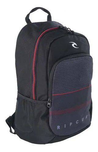 Mochila Rip Curl Modelo Ozone Negro Rojo Unisex! 2019 | Envío gratis