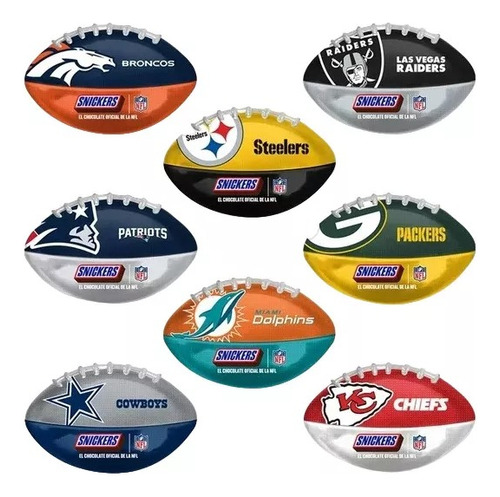 Balon Americano Nfl Superbowl Producto Oficial Snickers