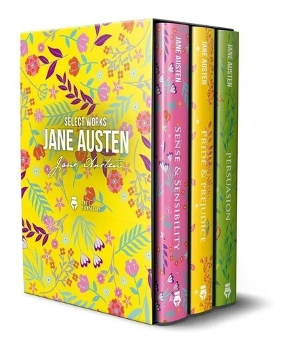 Imagen 1 de 2 de Selected Works Of Jane Austen - Del Fondo - 3 Libros /