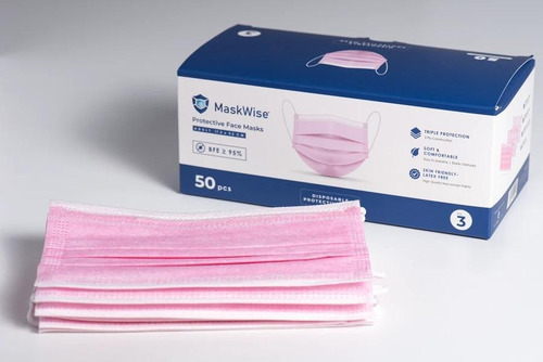 Mascara - Rosa - Descartável