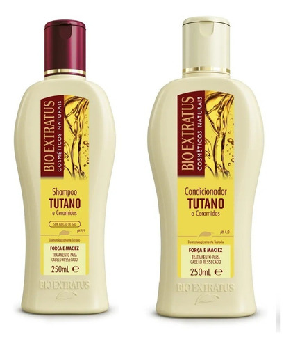  Kit Tutano Bio Extratus Shampoo 250ml + Condicionador 250ml