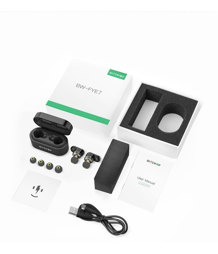 Fone Blitzwolf Bw-fye7 Tws Bluetooth 5.0 Stereo Sem Fio
