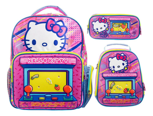 Kit Mochila Ruz Primaria Hello Kitty 17917