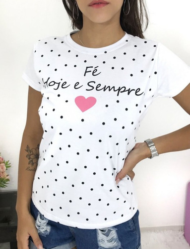 Imagem 8 de 10 de Blusas T Shirt Femininas 100% Algodão 37 Reais Cada