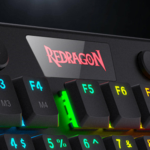 Teclado Mecánico Inalámbrico Rgb Redragon K618 Horus Bluetoo