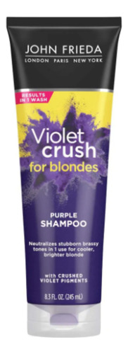 Shampoo Matizador 245ml Y Acondicionador 250ml John Frieda