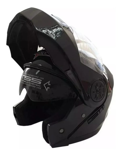 Casco Abatible Con Lente Fgn Certificación Dot Envío Gratis