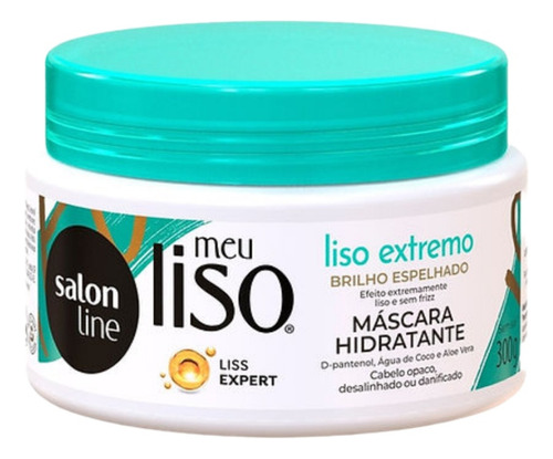 Salon Line Meu Liso - Máscara Tratamiento Pelo