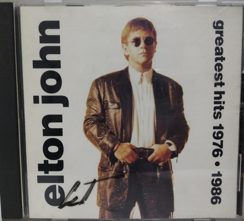 Elton John  Greatest Hits 1976-1986 Cd Usa La Cueva Musical