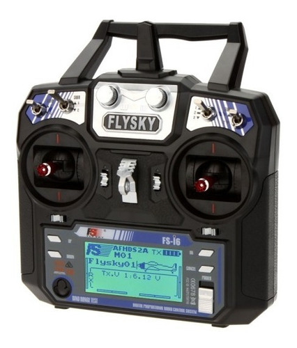 Rádio Flysky Fs-i6  Ppm 6ch Com Receptor Ia6b