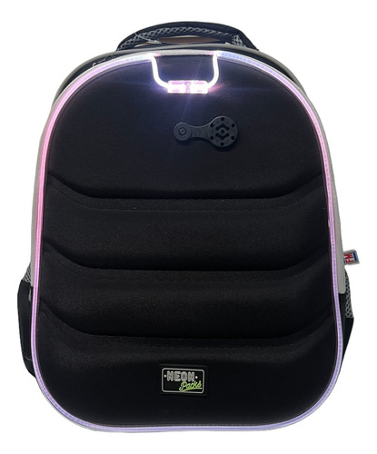 Mochila Con Luces Escolar Original Fotorama Neon Packs