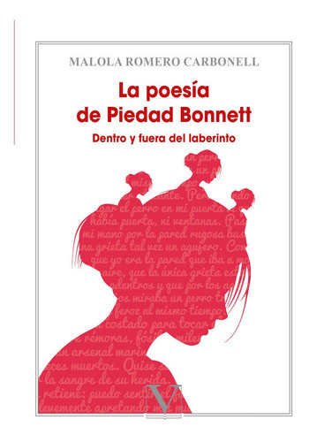 La Poesãâa De Piedad Bonnett, De Romero Carbonell, Malola. Editorial Verbum, S.l., Tapa Blanda En Español