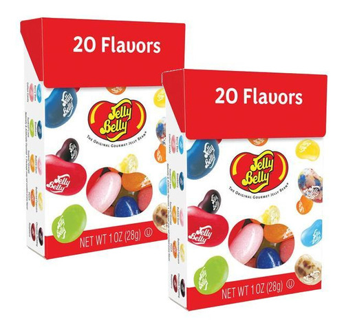 Kit 2 Bala Jelly Belly Beans 20 Sabores Sortidos 28g