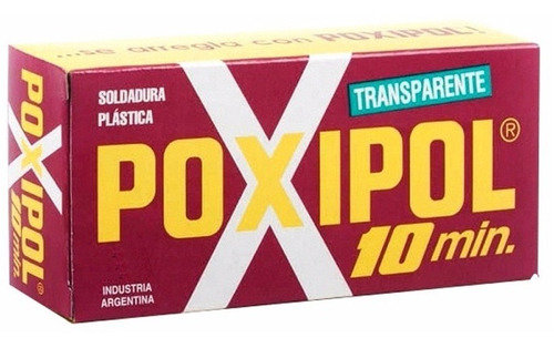 Adhesivo Epoxi Poxipol 82gr Transparente