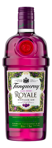 Gin Tanqueray Dark Berry Royale Caja X2 Botellas
