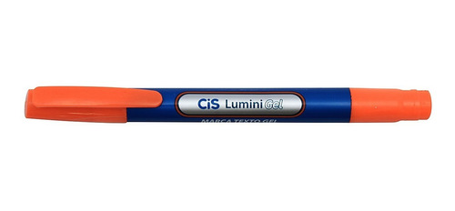 Imagem 5 de 7 de Kit Caneta Marca Texto Cis Lunini Gel Estojo Com 5 Cores