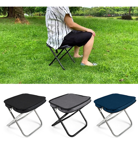 P Taburete De Camping Plegable Taburete Plegable Portátil