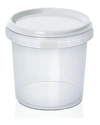comprar Pote Plástico Redondo Com Lacre Bolo No Pote 220ml -250 Unid