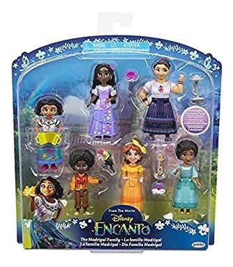 Disney Encanto Juego De 6 Figuras Familia Madrigal 