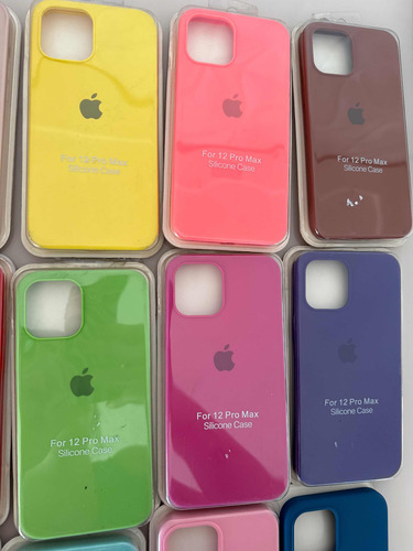 Capa Case Silicone Maçã Veludo Iphonex Ao 13 Pro Max