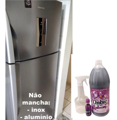 Kit 5 Frascos Onbio - Limpador De Uso Geral Rende 50 Litros