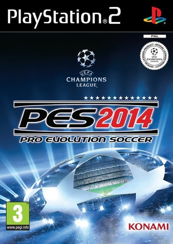Pro Evolution Soccer 2014 Pro Evolution Soccer Standard Edition Konami Ps2 Físico