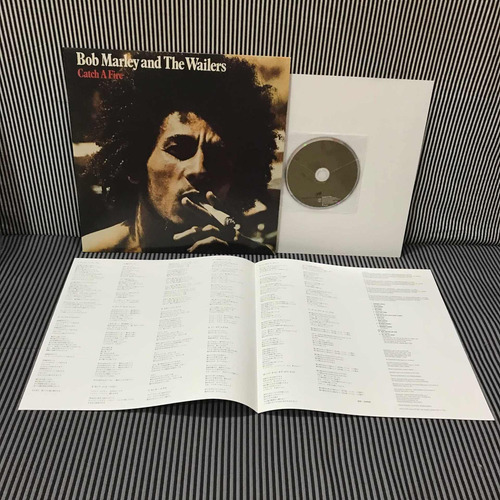Bob Marley And The Wailers Catch A Fire Cd Japonês Capa Lp (Usado)