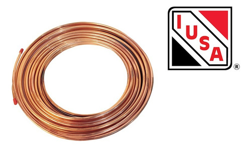 Tuberia Cobre Flexible 3/4  Marca Iusa Venta Por Rollo 15mt