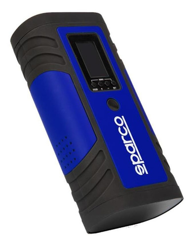 Imagen 1 de 10 de Mini Compresor Portatil 3 Boquillas Pantalla Lcd Luz Led