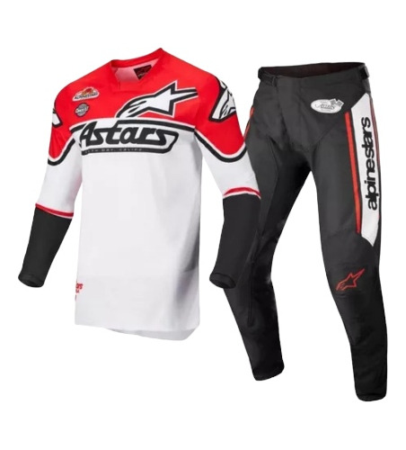 Conjunto Mx Alpinestars Racer Flagship 22 - Allmotors-