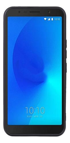 Funda De Tpu Negra Pudding For Alcatel 3c 2018