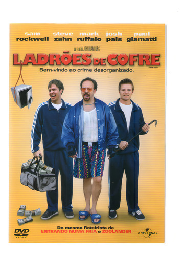Dvd Ladrões De Cofre -bem Vindo Ao Crime Organizado