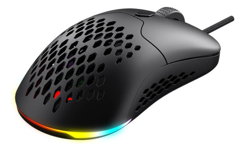 Mouse Gamer Force One Lynx 19.000dpi Dual Mode Rgb