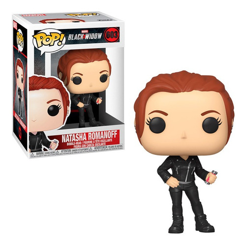 Funko Pop Black Widow Natasha Romanoff #603 Marvel 