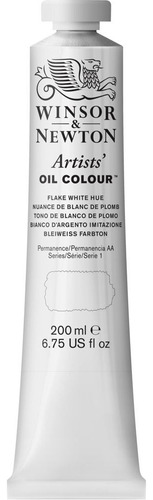 Tinta Óleo Artist Winsor & Newton 200ml S1 Cor do óleo 242 FLAKE WHITE HUE